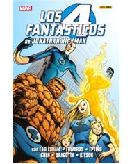 Portada de LOS 4 FANTASTICOS DE JONATHAN HICKMAN 01 (MARVEL OMNIBUS) de JONATHAN HICKMAN, PANINI, ISBN 9791370420291