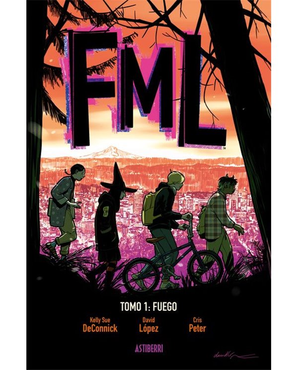 Portada de FML TOMO 01:FUEGO de KELLY SUE DECONNICK, ASTIBERRI EDICIONES, ISBN 9791387927554