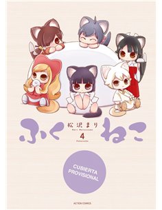 Portada de FUKUNEKO. LOS GATOS DE LA FELICIDAD 04 de MARI MATSUZAWA, PIKA EDICIONES, ISBN 9791043306792