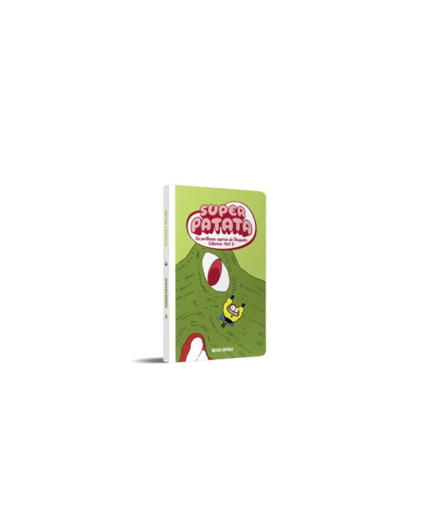 Portada de SUPERPATATA 09: ELS PERILLOSOS CAPRICIS DE L´AUGUSTA CALERONS - PART 02 (CATALAN) de ARTUR LAPERLA, RANDOM HOUSE MOND