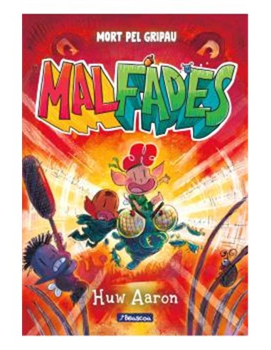 Portada de MALFADES 02. MORT PEL GRIPAU (CATALAN) de HUW AARON, RANDOM HOUSE MONDADORI, ISBN 9788448874988