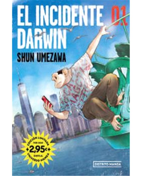 Portada de EL INCIDENTE DARWIN 01 ( UNIVERSO MANGA ) de SHUN UMEZAWA, RANDOM HOUSE MONDADORI, ISBN 9791387962791