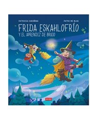 Portada de FRIDA ESKAHLOFRIO Y  EL APRENDIZ DE BRUJO de PATRICIA CARIÑENA, SERENDIPIA EDITORIAL S.L., ISBN 9791387661052