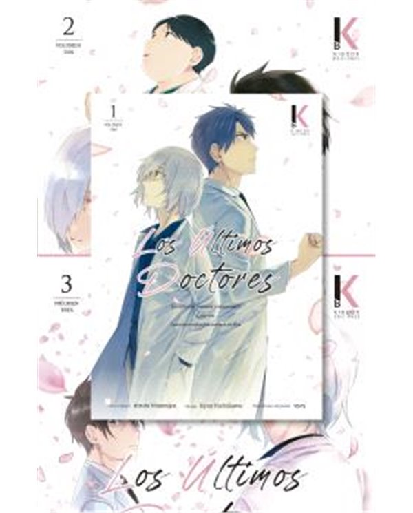 Portada de LOS ULTIMOS DOCTORES VOL. 01 A 03 de HACHIKAWA KYUU, KIBOOK EDICIONES, ISBN 9791399268218