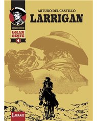 Portada de LARRIGAN de ARTURO DEL CASTILLO, LARAMIE EDICIONES, ISBN 9791399115680
