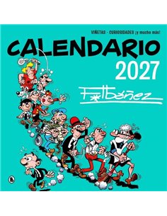 Portada de CALENDARIO IBAÑEZ 2027 de FRANCISCO IBAÑEZ, BRUGUERA, ISBN 9788402431608