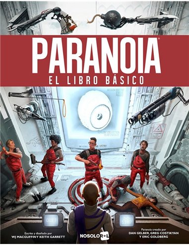 Portada de PARANOIA de GARRET KEITH/MACGUFFIN W J, NOSOLOROL, ISBN 9788419594990
