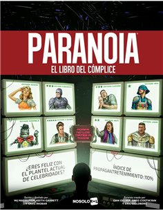 Portada de PARANOIA de GARRET KEITH/INGBER GREG/MACGUFFIN W J, NOSOLOROL, ISBN 9791387882006