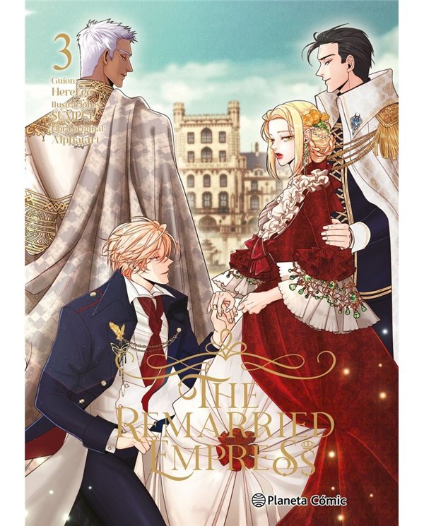 Portada de THE REMARRIED EMPRESS 3 de ALPHATART, PLANETA COMIC, ISBN 9791388102387