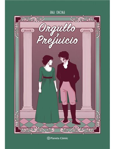 Portada de ORGULLO Y PREJUICIO NOVELA GRAFICA de ANA ONCINA TORTOSA, PLANETA COMIC, ISBN 9791387780487