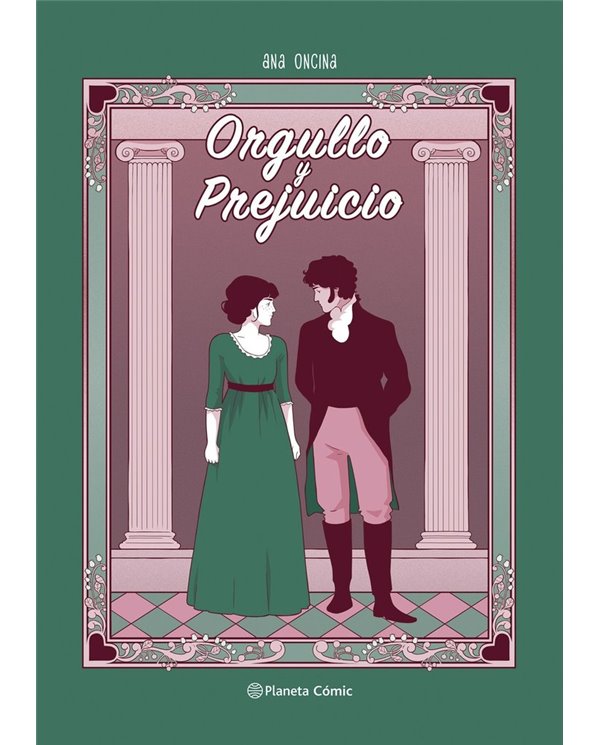 Portada de ORGULLO Y PREJUICIO NOVELA GRAFICA de ANA ONCINA TORTOSA, PLANETA COMIC, ISBN 9791387780487