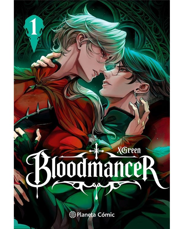 Portada de PLANETA MANGA BLOODMANCER 1 de XGREEN, PLANETA COMIC, ISBN 9791388103339