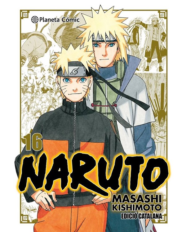 Portada de NARUTO JUMP REMIX 16 CATALAN de MASASHI KISHIMOTO, PLANETA COMIC, ISBN 9788411614818
