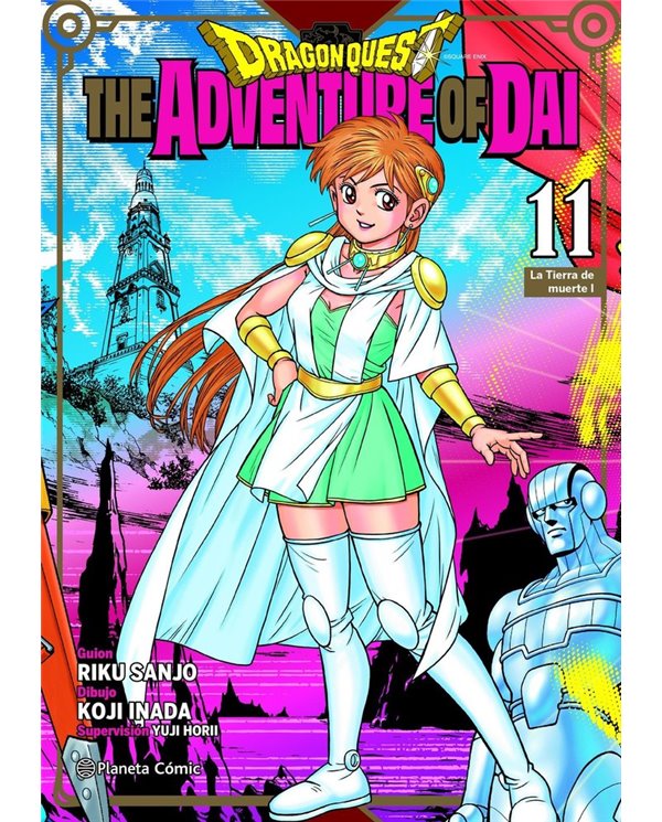 Portada de DRAGON QUEST THE ADVENTURE OF DAI 11 de KOJI INADA, PLANETA COMIC, ISBN 9791387920838
