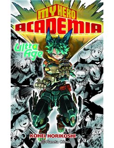Portada de MY HERO ACADEMIA ULTRA AGE FINAL GUIDE de KOHEI HORIKOSHI, PLANETA COMIC, ISBN 9791388100284