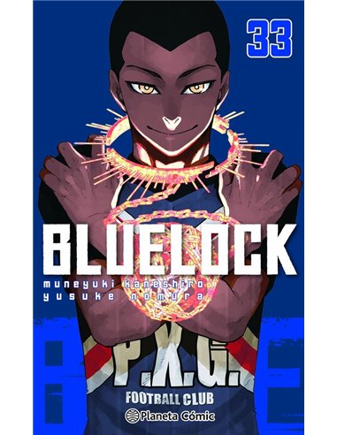 Portada de BLUE LOCK 33 de YUSUKE NOMURA/MUNEYUKI KANESHIRO, PLANETA COMIC, ISBN 9791388101991