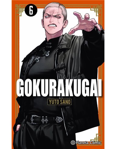 Portada de GOKURAKUGAI 6 de YUTO SANO, PLANETA COMIC, ISBN 9791388102134