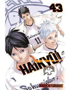 Portada de HAIKYU 43 de HARUICHI FURUDATE, PLANETA COMIC, ISBN 9791388102172