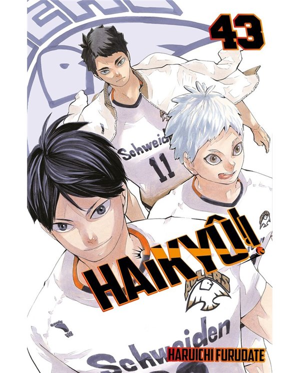 Portada de HAIKYU 43 de HARUICHI FURUDATE, PLANETA COMIC, ISBN 9791388102172