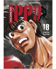 Portada de HAJIME NO IPPO 18 de JOJI MORIKAWA, PLANETA COMIC, ISBN 9791388102196