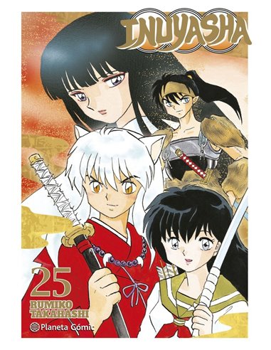 Portada de INUYASHA 25 de RUMIKO TAKAHASHI, PLANETA COMIC, ISBN 9791388102226