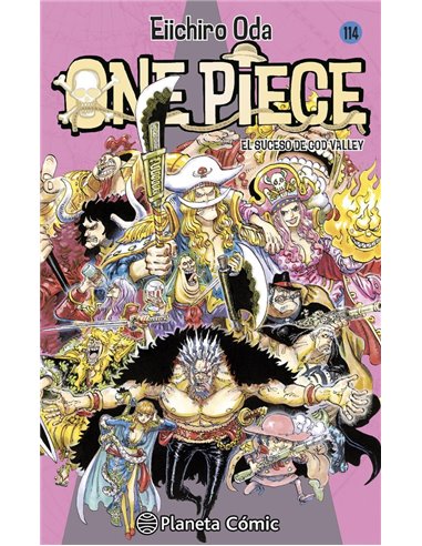 Portada de ONE PIECE 114 de EIICHIRO ODA, PLANETA COMIC, ISBN 9791388102271