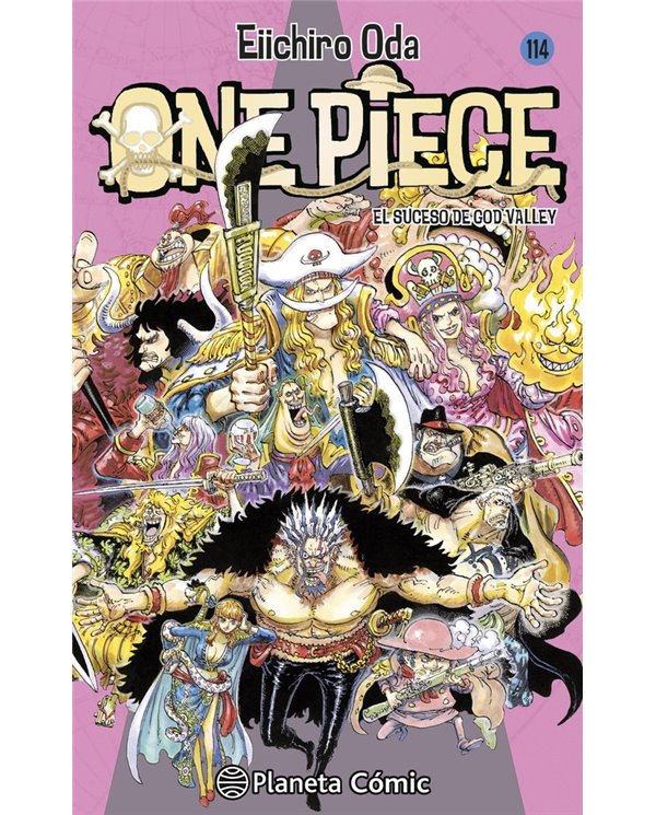 Portada de ONE PIECE 114 de EIICHIRO ODA, PLANETA COMIC, ISBN 9791388102271