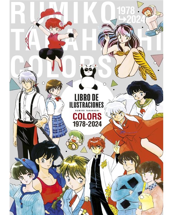 Portada de COLORS RUMIKO TAKAHASHI ART BOOK de RUMIKO TAKAHASHI, PLANETA COMIC, ISBN 9791388102448