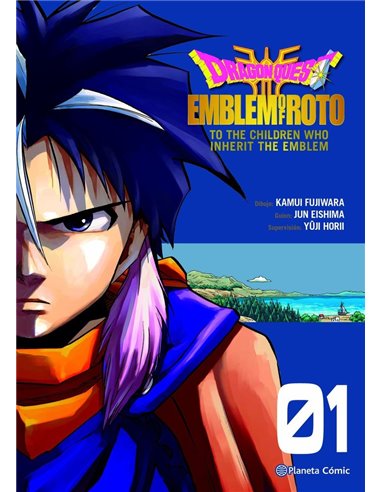 Portada de DRAGON QUEST EMBLEM OF ROTO II 1 de KAMUI FUJIWARA, PLANETA COMIC, ISBN 9791388103230
