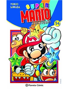 Portada de SUPER MARIO 34 de YUKIO SAWADA, PLANETA COMIC, ISBN 9791388102370