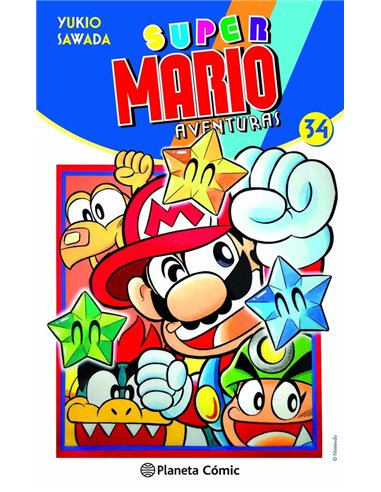 Portada de SUPER MARIO 34 de YUKIO SAWADA, PLANETA COMIC, ISBN 9791388102370