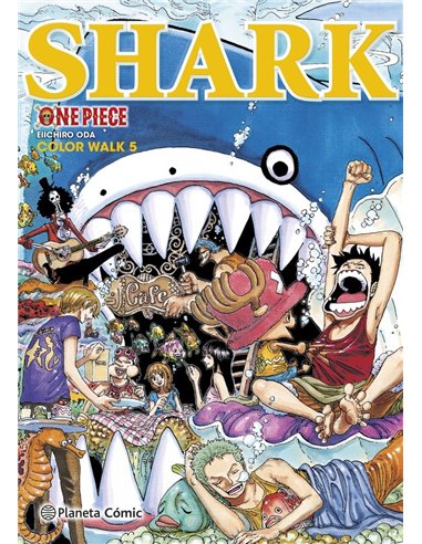 Portada de ONE PIECE COLOR WALK 5 de EIICHIRO ODA, PLANETA COMIC, ISBN 9791388102516