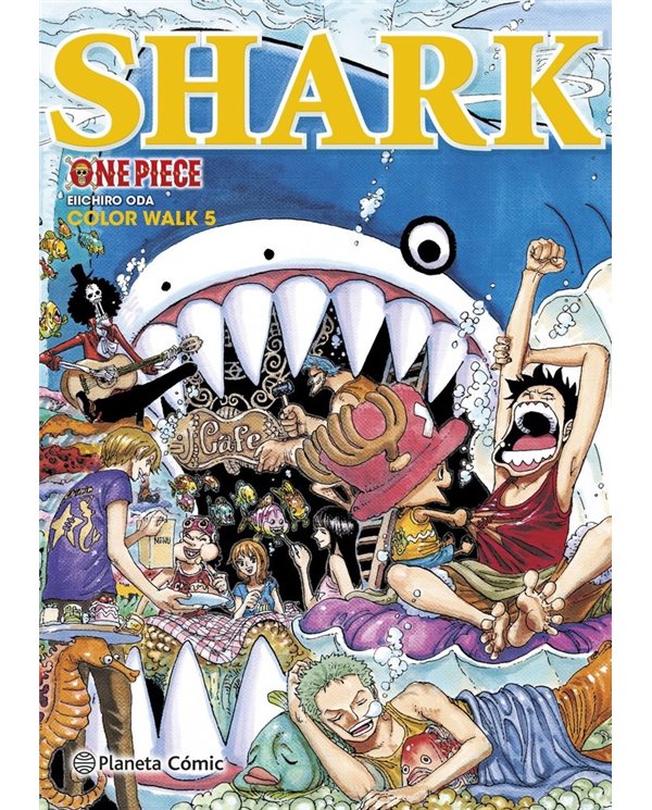 Portada de ONE PIECE COLOR WALK 5 de EIICHIRO ODA, PLANETA COMIC, ISBN 9791388102516