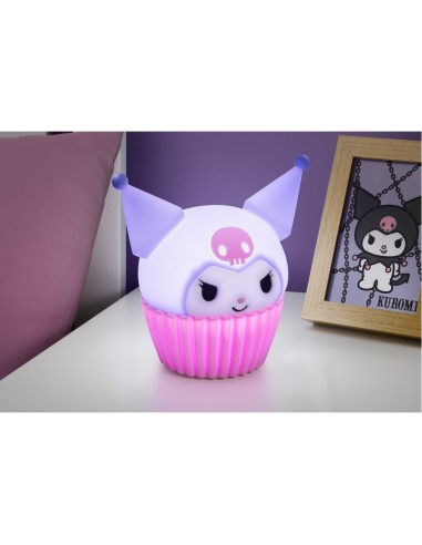 LAMPARA SANRIO SQUISHY RECARGABLE DE SILICONA KUROMI 5056577767803
