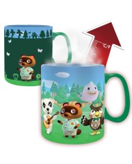 TAZA TERMICA 460 ML BIENVENIDO A LA ISLA ANIMAL CROSSING 3665361174561