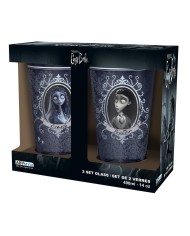 JUEGO DE 2 VASOS XXL VICTOR & EMILY CORPSE BRIDE 366536117604