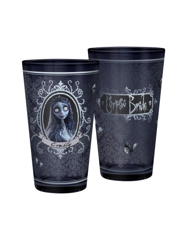 JUEGO DE 2 VASOS XXL VICTOR & EMILY CORPSE BRIDE 366536117604