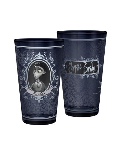 JUEGO DE 2 VASOS XXL VICTOR & EMILY CORPSE BRIDE 366536117604