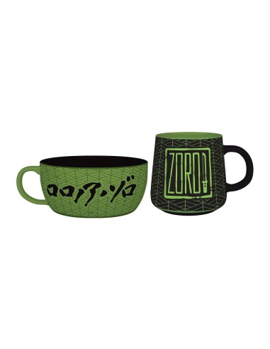 SET DE DESAYUNO CON TAZA Y CUENCO ZORO ONE PIECE 3665361175155
