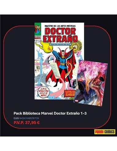 BIBLIOTECA MARVEL PACK DOCTOR EXTRAÑO (01-03)