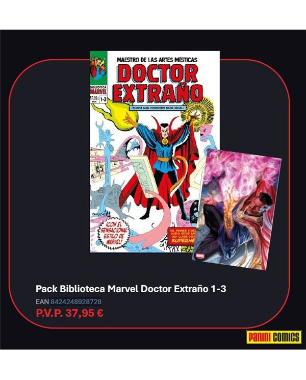 BIBLIOTECA MARVEL PACK DOCTOR EXTRAÑO (01-03)
