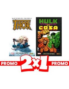 2X1 HULK VS. LA COSA. GRANDES TORTAS + THOR: SIN PREVIO AVISO