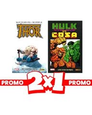 2X1 HULK VS. LA COSA. GRANDES TORTAS + THOR: SIN PREVIO AVISO