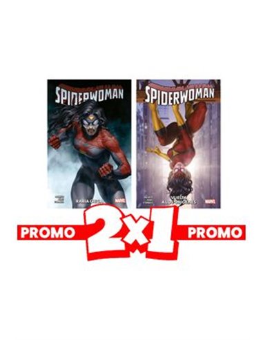 2X1 SPIDERWOMAN 02. RABIA CIEGA + 03. VUELTA A LOS ORIGENES