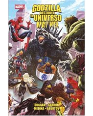 GODZILLA DESTRUYE EL UNIVERSO MARVEL