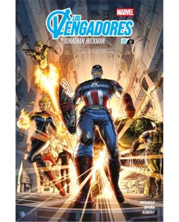 LOS VENGADORES DE JONATHAN HICKMAN 01 DE 18
