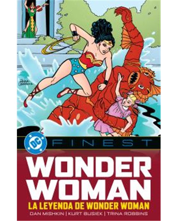 DC FINEST. WONDER WOMAN: LA LEYENDA DE WONDER WOMAN