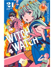 Portada de WITCH WATCH 21 de SHINOHARA KENTA, MILKY WAY, ISBN 9791388495038