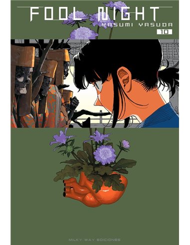 Portada de FOOL NIGHT 10 de YASUDA KASUMI, MILKY WAY, ISBN 9791388495021