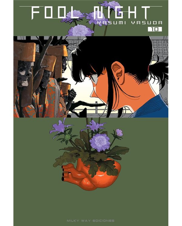Portada de FOOL NIGHT 10 de YASUDA KASUMI, MILKY WAY, ISBN 9791388495021
